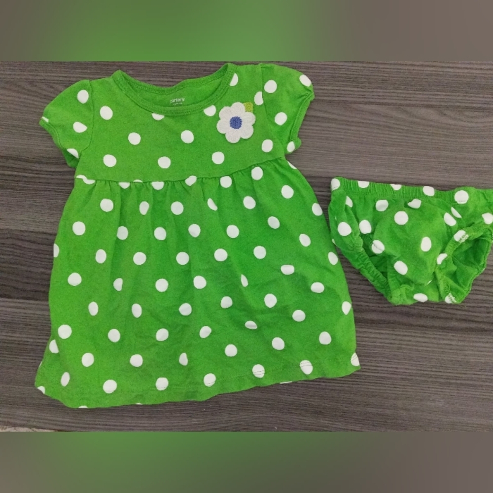 Baby Girls's 12m Carter's 2 Piece Dress Set
